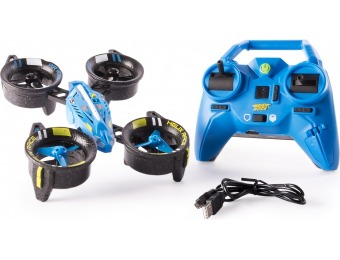62% off Air Hogs Helix Race Drone 2.4 GHz Blue RC Vehicle