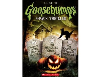 53% off Goosebumps: 3-Pack Thriller (DVD)