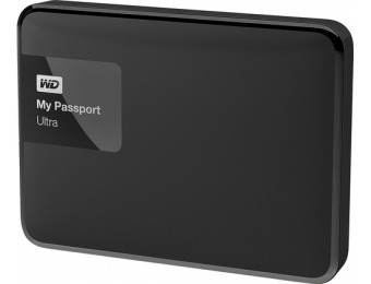 $82 off WD My Passport Ultra 3TB USB 3.0 Portable Hard Drive