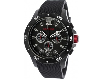 93% off Red Line Spark Chrono Black Rubber Watch