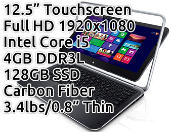 $200 off Dell XPS Convertible 12.5" Touch-Screen Ultrabook Laptop