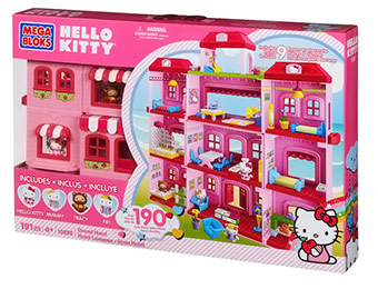 52% off Mega Bloks Hello Kitty Grand Hotel Play Set