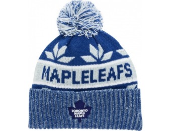 73% off Old Time Hockey Toronto Maple Leafs Dasher Pom Knit Hat