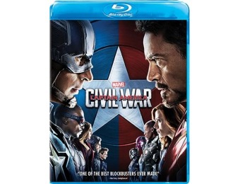 76% off Captain America: Civil War (Blu-ray)