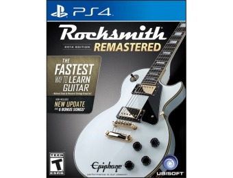 33% off Rocksmith 2014 Edition - Remastered - PlayStation 4