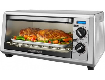 60% off Black & Decker TO1430S 4-Slice Toaster Oven