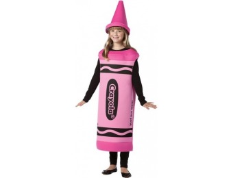 67% off Crayola Girls' Tickle Me Pink Crayon Costume