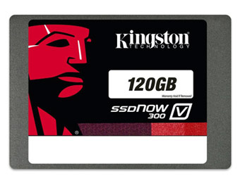 $114 off Kingston 120GB SSDNow V300 Series SATA 3 SSD