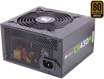 58% off Corsair CX430M 430W Power Supply after $20 rebate