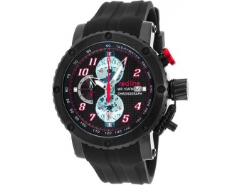 93% off Red Line GTO Chronograph Black IP Stainless Steel Watch