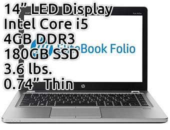 $335 off HP EliteBook Folio 9470m C6Z63UT 14.0" LED Ultrabook