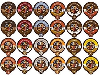 30% off Crazy Cups Flavored Coffee Keurig K-Cup Pack, 48 Count