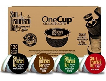 30% off San Francisco Bay Keurig K-cup Variety Pack, 120 count