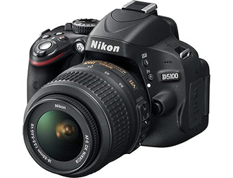 $120 off Nikon D5100 Digital SLR Camera with 18-55mm VR Lens