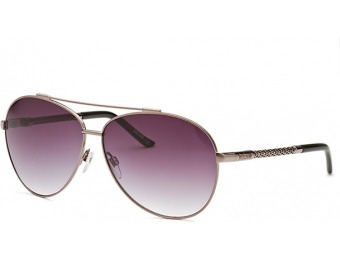 81% off Just Cavalli Women's Aviator Gunmetal Sunglasses