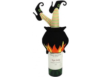 70% off Celebrate Halloween Together Witch Wine Bottle Cover