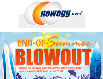 Newegg End of Summer Blowout Sale, Once a a Year Deals
