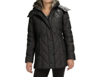 73% off London Fog Down Quilted Puffer Coat For Women