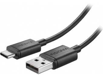 50% off Insignia 4' USB Type A-to-USB Type C Charge/Sync Cable