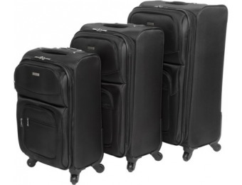 73% off G.H. Bass and Co. Westport 3-Piece Spinner Suitcase Set