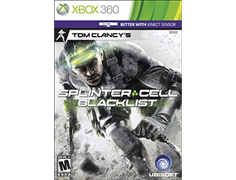 $10 off Tom Clancy's Splinter Cell: Blacklist (Xbox 360)
