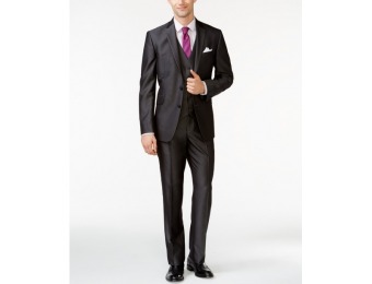 76% off Kenneth Cole Reaction Charcoal Slim-Fit Suit