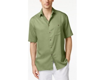 87% off Campia Moda Men's Crepe Contrast-Button Shirt