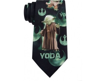 70% off Men's Star Wars Yoda Tie