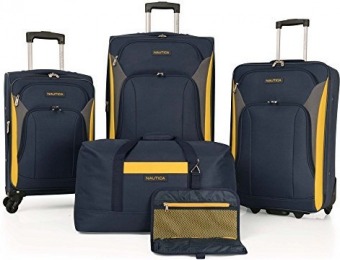 $65 off Nautica Open Seas 5 Pc Luggage-Set