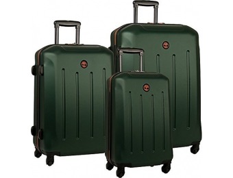 82% off Timberland Gilmanton 3 pc Hardside Luggage Set