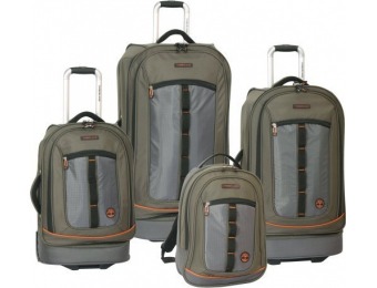 42% off Timberland Jay Peak 4 pc Luggage Set