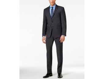 85% off Calvin Klein X-Fit Charcoal Slim-Fit Suit