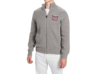 69% off Barbour Union Cardigan Sweater - Full Zip (For Men)