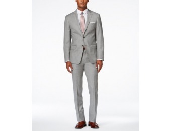 85% off Calvin Klein Men's Extra Slim-Fit Light Grey Suit