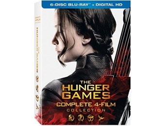 69% off The Hunger Games: Complete 4 Film Collection (Blu-ray)