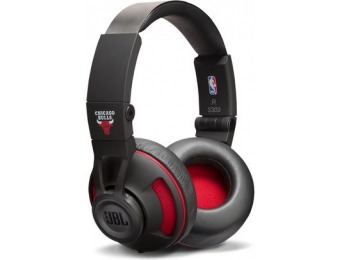 67% off JBL Synchros S300 NBA Edition Headphones - Bulls