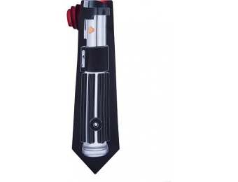 80% off Men's Star Wars Lightsaber Tie, Red