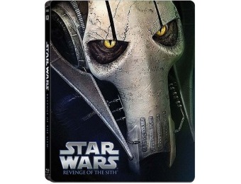 50% off Star Wars: Revenge Of The Sith Blu-ray Steelbook