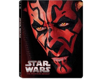 50% off Star Wars: The Phantom Menace Blu-ray Steelbook