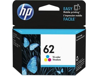 50% off HP 62 Tri-Color Printer Ink Cartridge, Multicolor