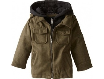 91% off iXtreme Little Boys' Solid Wool Mock 2For Jacket