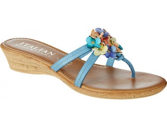 80% off Italian Shoemakers Womens Oasis Thong Sandals