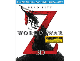 73% off World War Z (Blu-ray 3D + Blu-ray + DVD + Digital Copy)