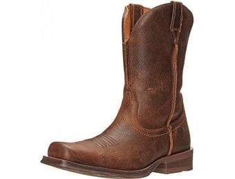 50% off Ariat Men's Rambler Wide Square Toe Western Cowboy Boots
