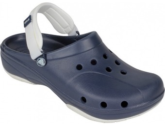 76% off Crocs Men's Ace Boating Shoes, Navy/white