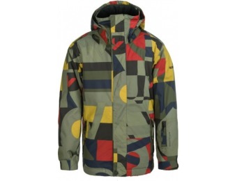 55% off Quiksilver Mission Printed Snowboard Jacket