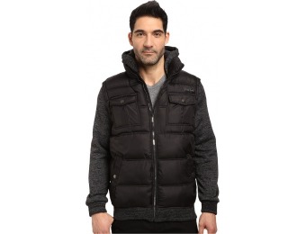 75% off English Laundry Quilted Bombed w/ Fleece Hood & Sleeves