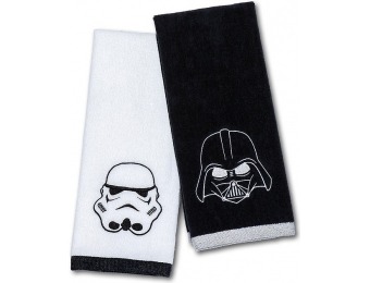 50% off Star Wars Hand Towel Set - Darth Vader & Stormtrooper