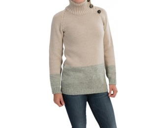 84% off Peregrine Color-Block Sweater - Peruvian Merino Wool