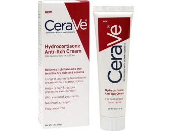 61% off CeraVe Hydrocortisone Anti-Itch Cream - 1 oz.